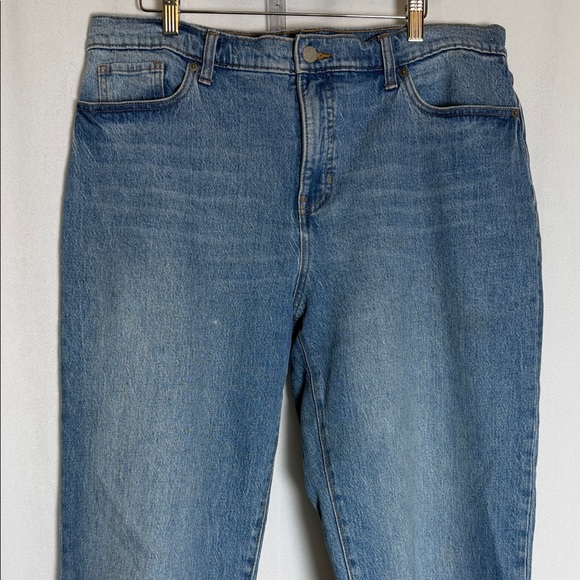Banana Republic Slouch Cuffed Jeans Women's Size 31 (12) Medium Wash - Picture 3 of 12